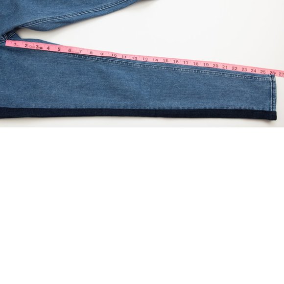 Rag & Bone Mazie Jeans Racing Panel High Rise Side Stripe Denim Skinny Size 25 - Picture 8 of 8